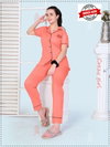 Vol Dk A0322 Cotton Summer Special Collar Night Suits Wholesale Suppliers In Mumbai
